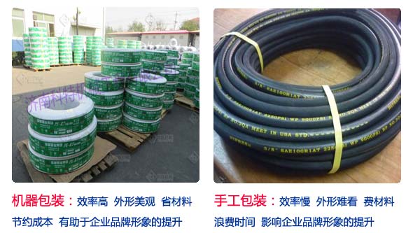 機器與手工包裝效果對比圖